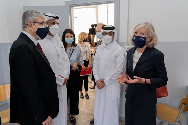 In Beirut UNESCO ADG hands over rehabilitated schools and universities renews support to heritage and arts 